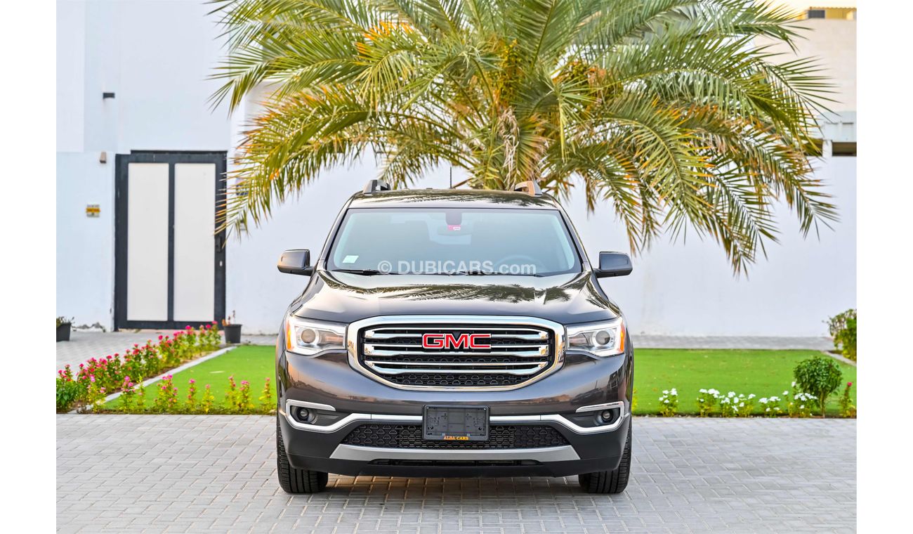 GMC Acadia | AED 1,743 Per Month | 0% DP | Exceptional Condition | Low Kms