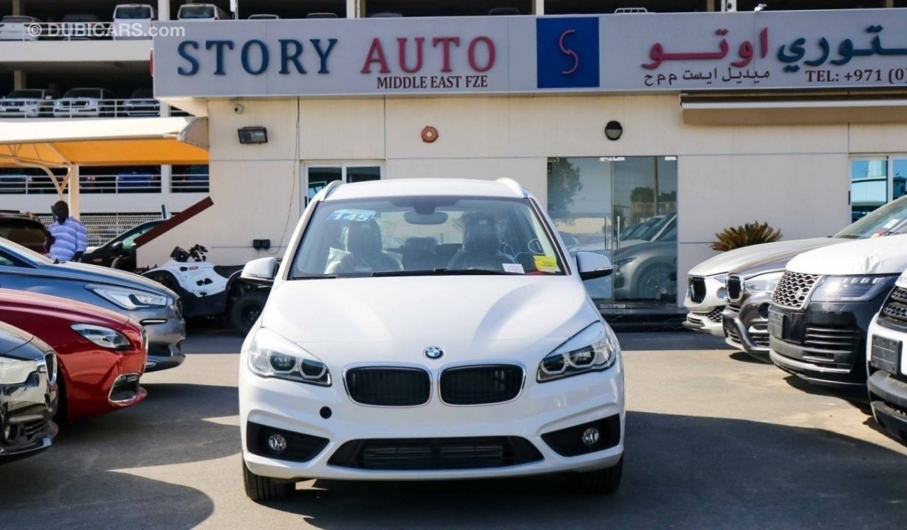 بي أم دبليو 218 Gran Tourer 1.5 petrol automatic 7-seats BRAND NEW!!