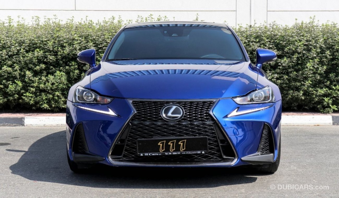 لكزس IS 300 F SPORT AWD / Canadian Specifications