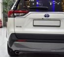 تويوتا راف ٤ EXCELLENT DEAL for our Toyota Rav4 Hybrid ( 2021 Model ) in White Color GCC Specs