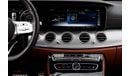 Mercedes-Benz E300 AMG | 3,721 P.M  | 0% Downpayment | Full Agency History!