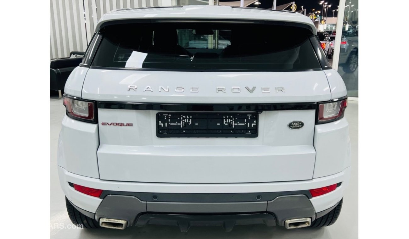 Land Rover Range Rover Evoque Dynamic Plus Dynamic Plus Low mileage .. GCC .. FSH .. Dynamic .. Perfect Condition