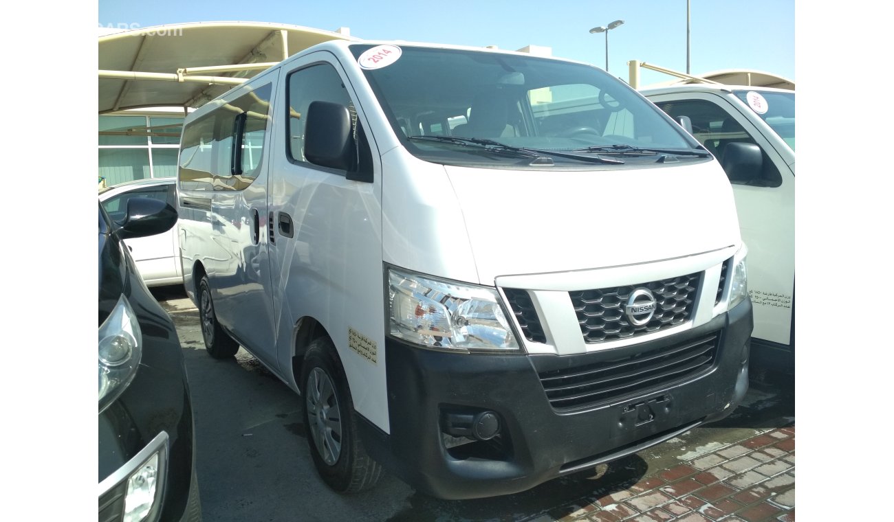 Nissan Urvan 2014 WHITE GCC NO ACCIDENT PERFECT