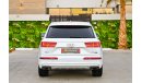 أودي Q7 Quattro | 2,250 P.M | 0% Downpayment | Perfect Condition!