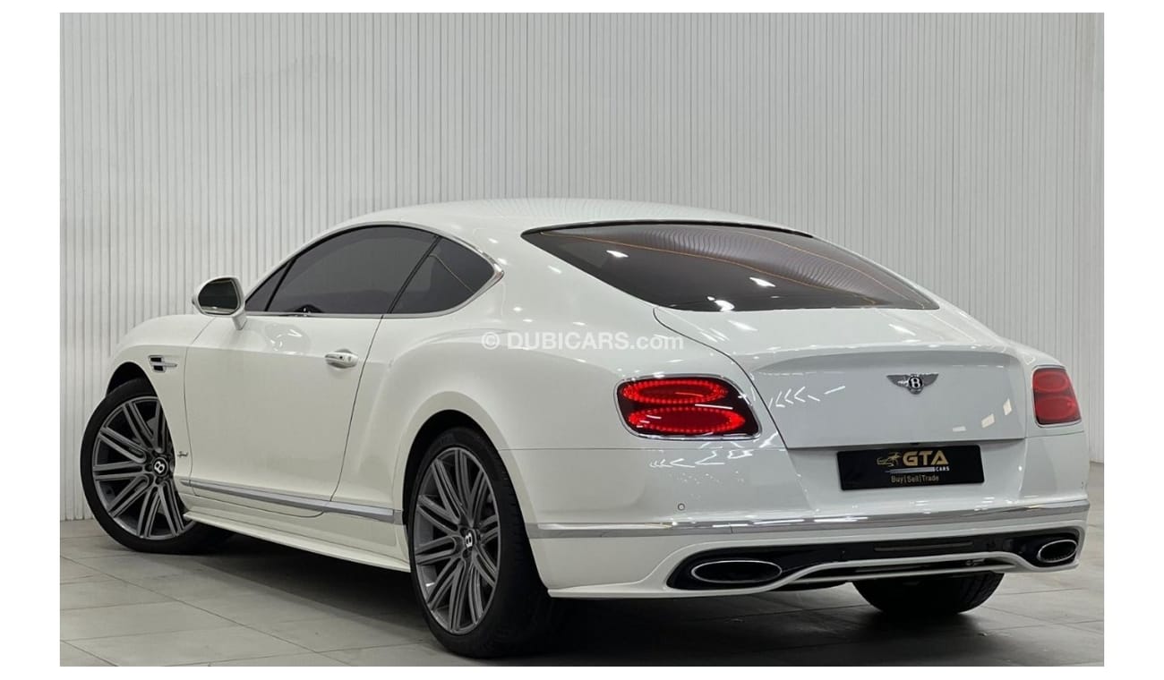 Bentley Continental 2016 Bentley Continental GT Speed, Warranty, Service History, Very Low Kms, GCC