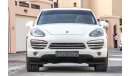 بورش كايان Porsche Cayenne under Warranty with Zero downpayment