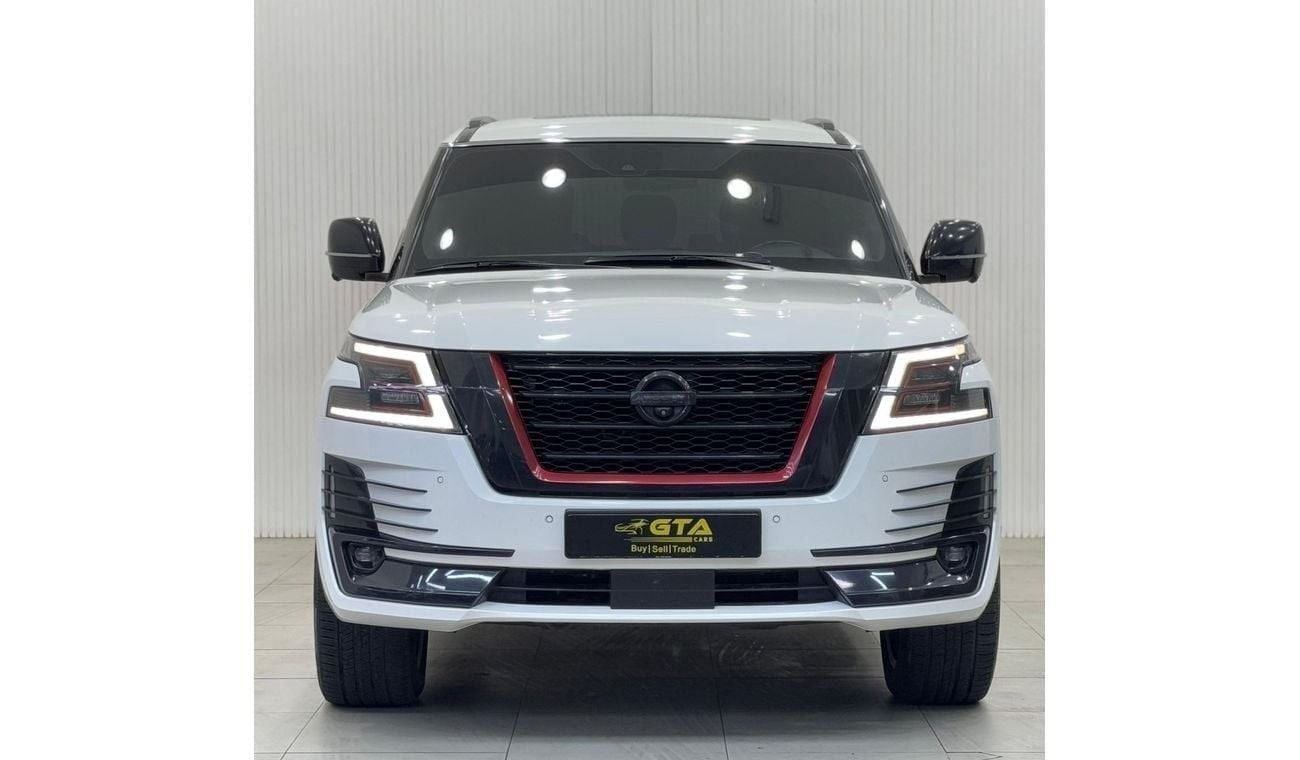 نيسان باترول LE Platinum 5.6L 2021 Nissan Patrol Platinum V8, Warranty, Nov 2025 Nissan Service Pack, Full Option