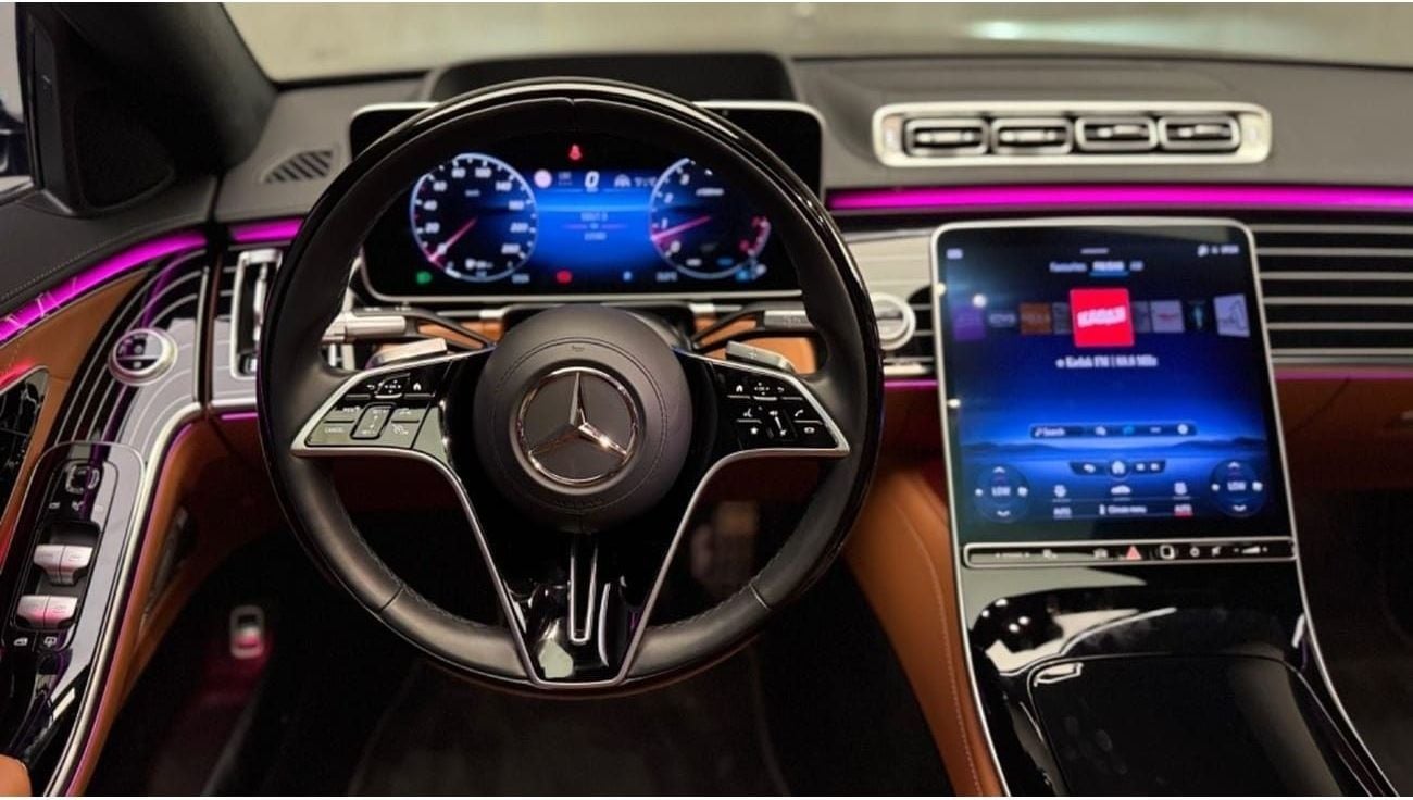 مرسيدس بنز S 580 2023 | GCC Specs | Full Options | Agency Warranty & Service | Low Mileage