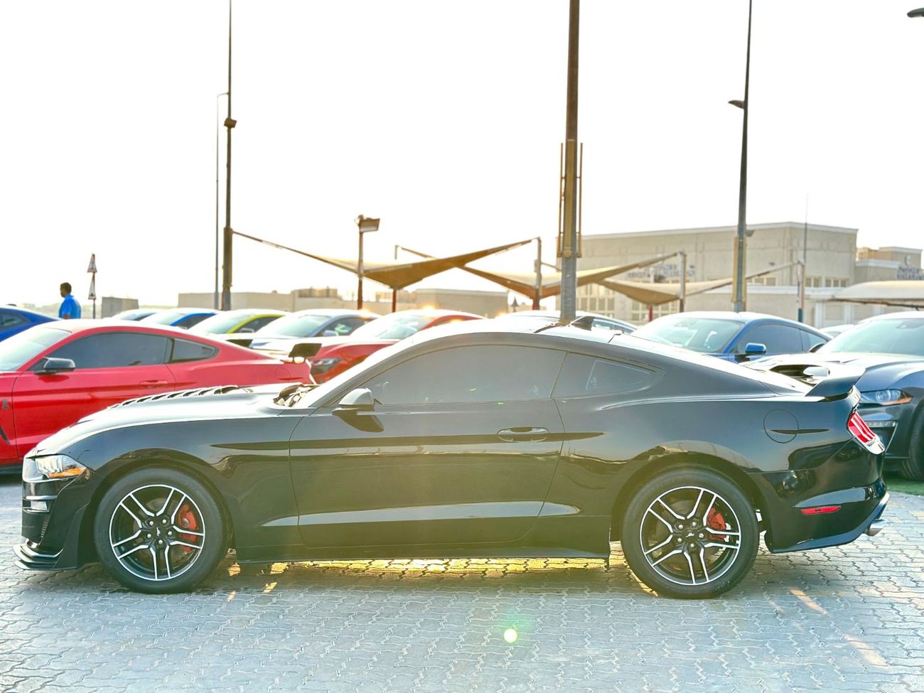 فورد موستانج Ecoboost | Monthly 1100/- | 0% DP | Blindspot | Fog Lights | Lane Assist | # 51706