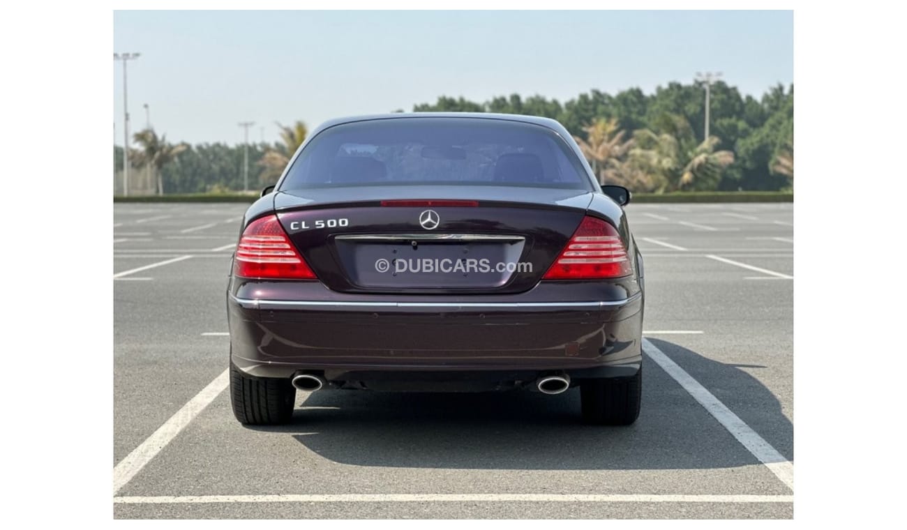 مرسيدس بنز CL 500 موديل 2003 خليجي مالك واحد من الوكاله