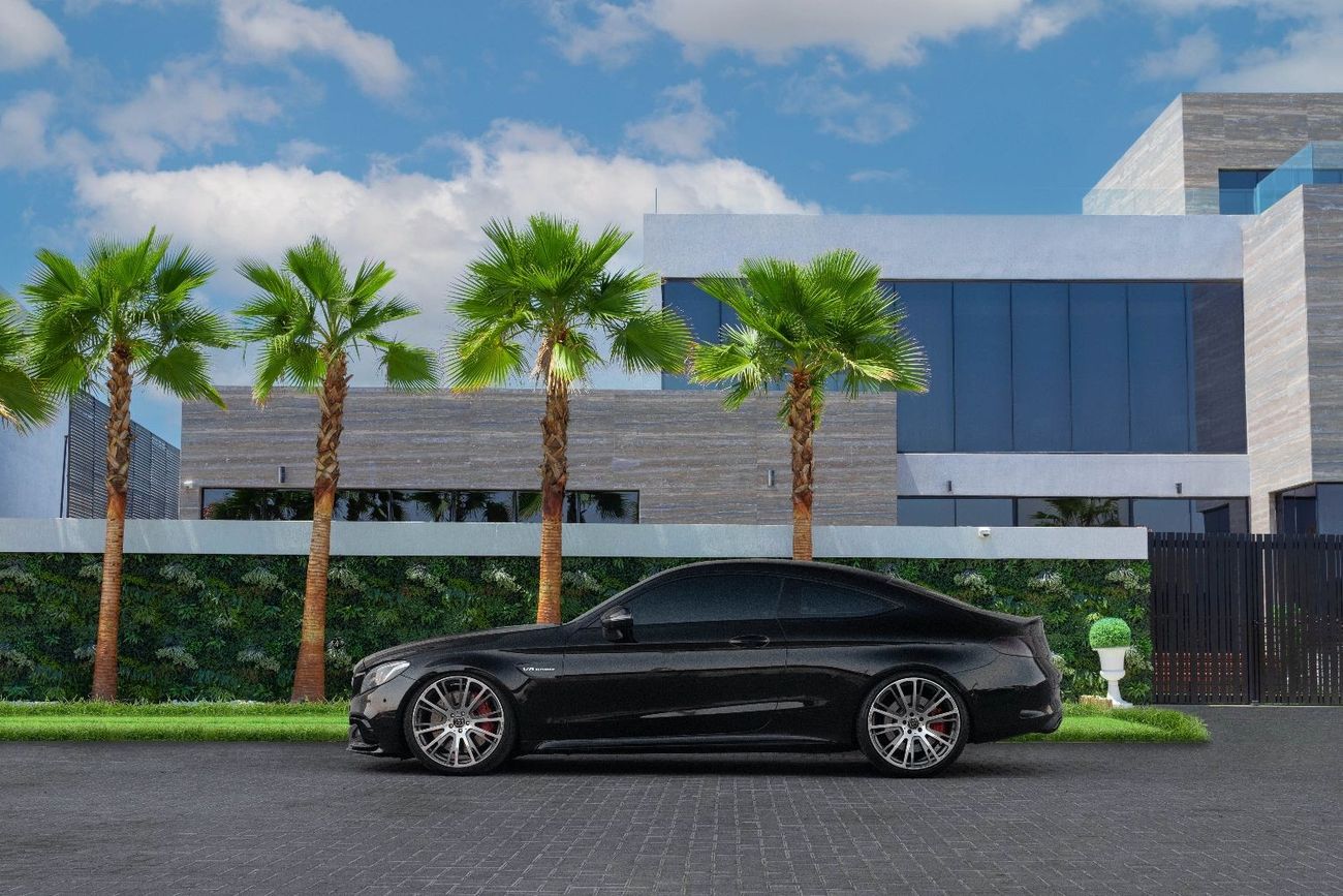 Mercedes-Benz C 63 Coupe 63s Coupe Brabus Alloys | 3,525 P.M  | 0% Downpayment | Brabus Alloys!