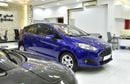Ford Fiesta EXCELLENT DEAL for our Ford Fiesta ( 2015 Model ) in Blue Color GCC Specs