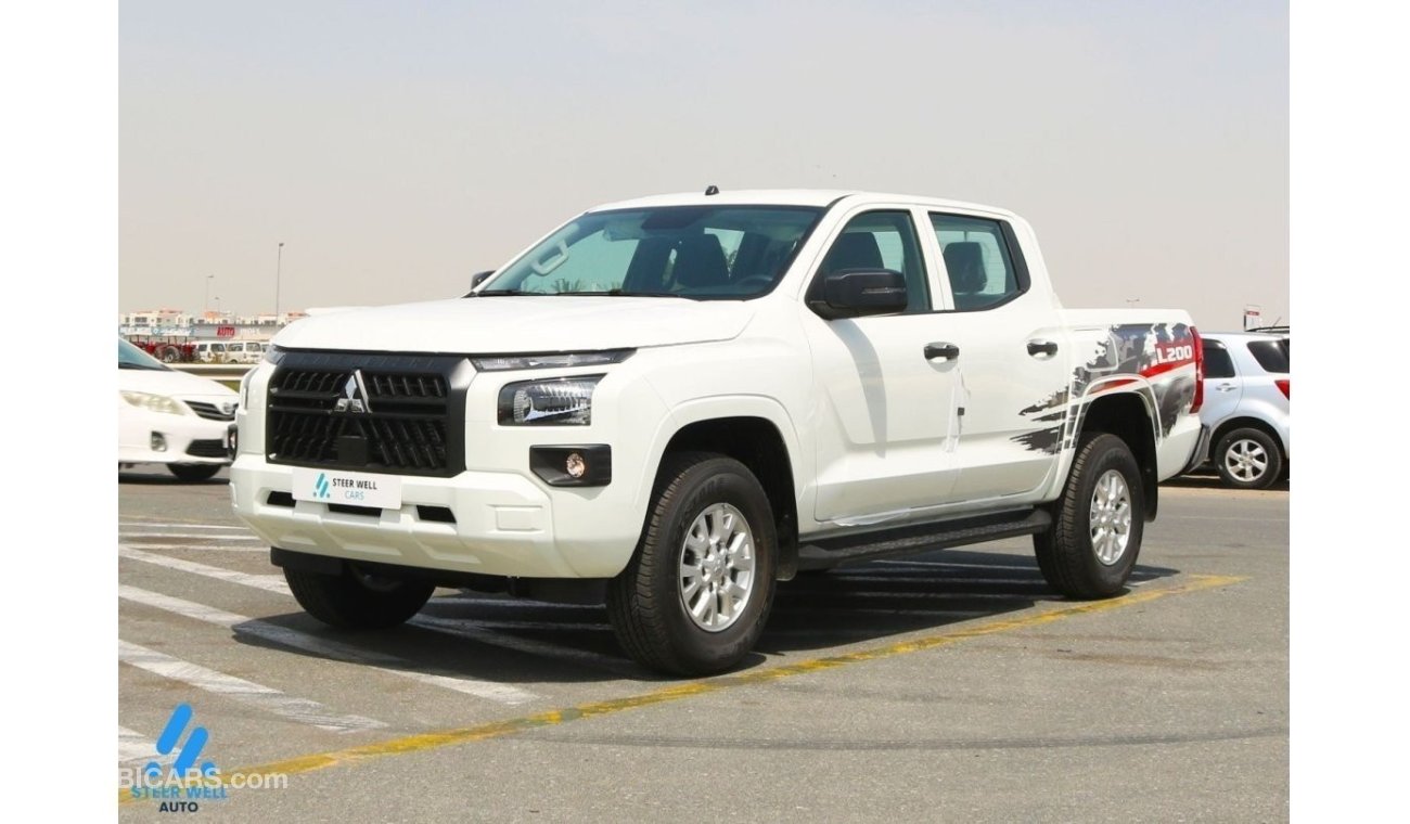 Mitsubishi Triton L200 Diesel GLX 2024 / Only Available with us! /2.4L Double Cabin 4x4 6 MT High Line / Export Only