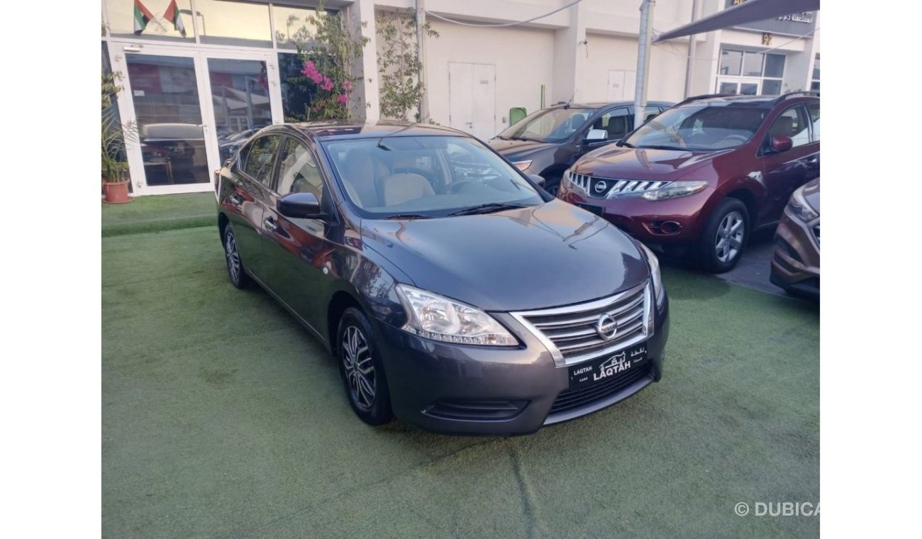 Nissan Sentra 1600 CC, 2016 GCC model, gray color, without accidents, in excellent condition, you do not need any