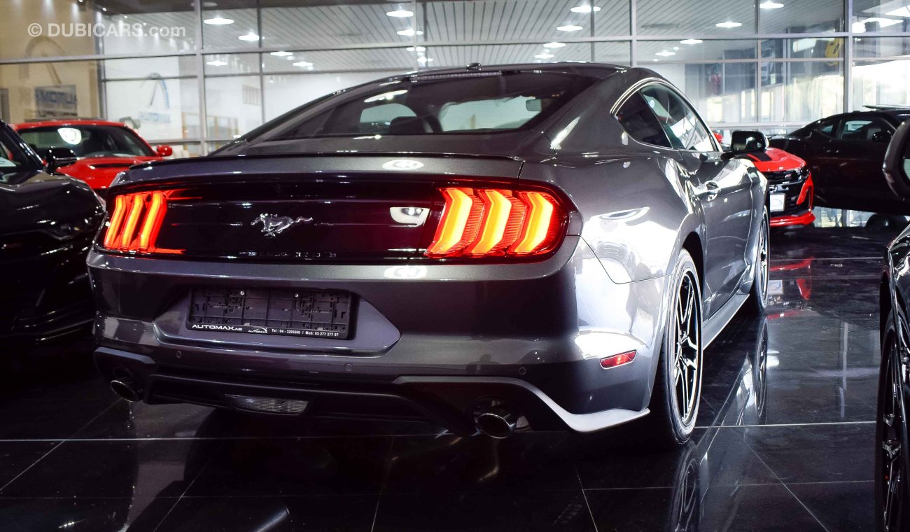 Ford Mustang 2019 Ecoboost, 2.3L GCC, 0km w/ 3Years or 100K km WTY and 60K km SERV at Al Tayer (RAMADAN OFFER)