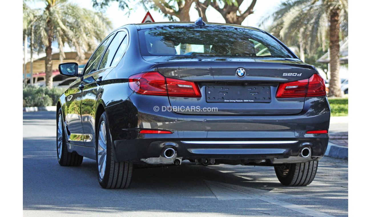 بي أم دبليو 520i BMW 520d 2018 MODEL USED FOR EXPORT