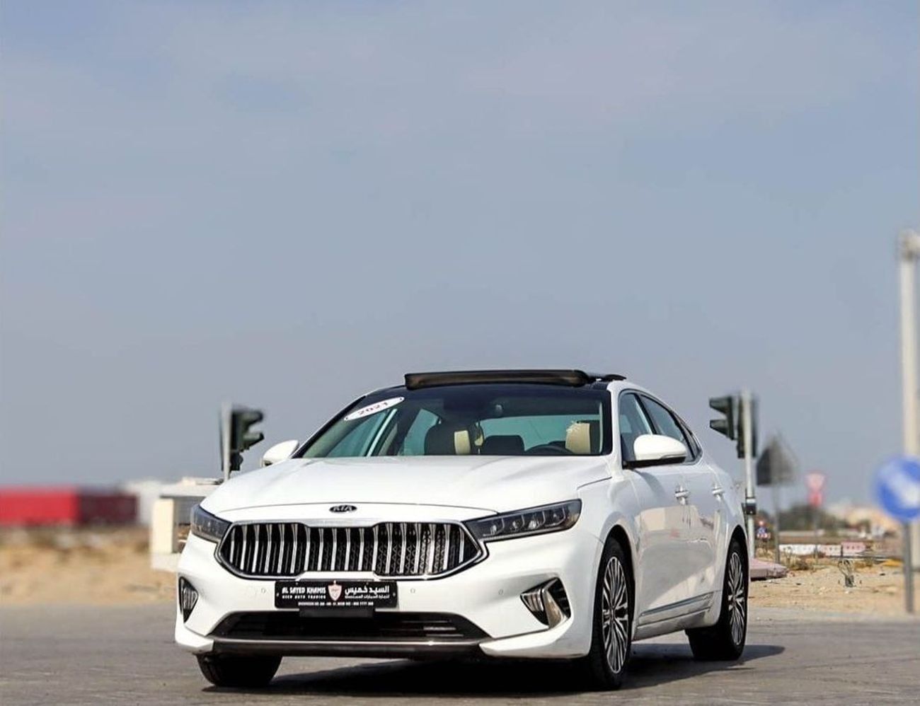 كيا كادنزا EX 3.3L KIA CADENZA V6, 2021 GCC accident-free in excellent condition 1367 P.M