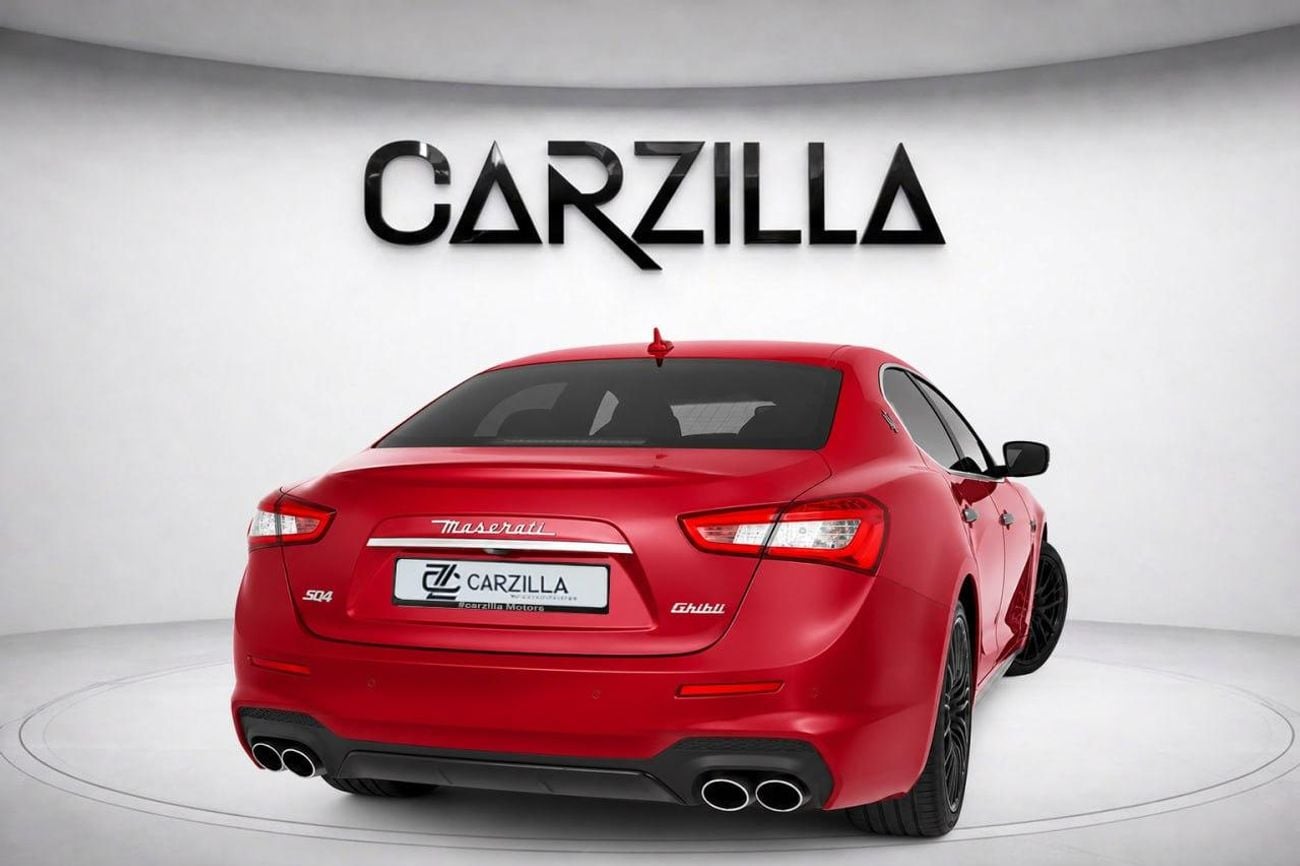 مازيراتي جيبلي S Q4 l Full Option | GCC Specs | AED 1,330 / Monthly