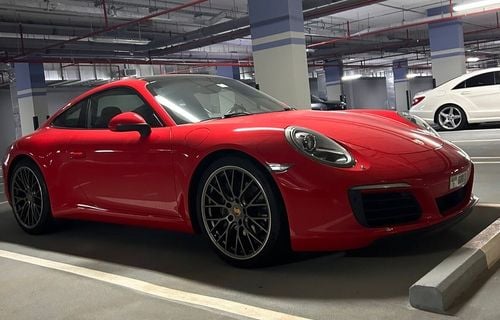 Porsche 911 2017 Carrera in Guard Red (991.2)