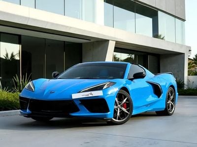 Chevrolet Corvette ELEGANCE 3LT 6.2L (495 HP) Coupe AED 5,420 P.M | 0% DOWN PAYMENT | CHEVROLET CORVETTE STINGRAY 3LT |