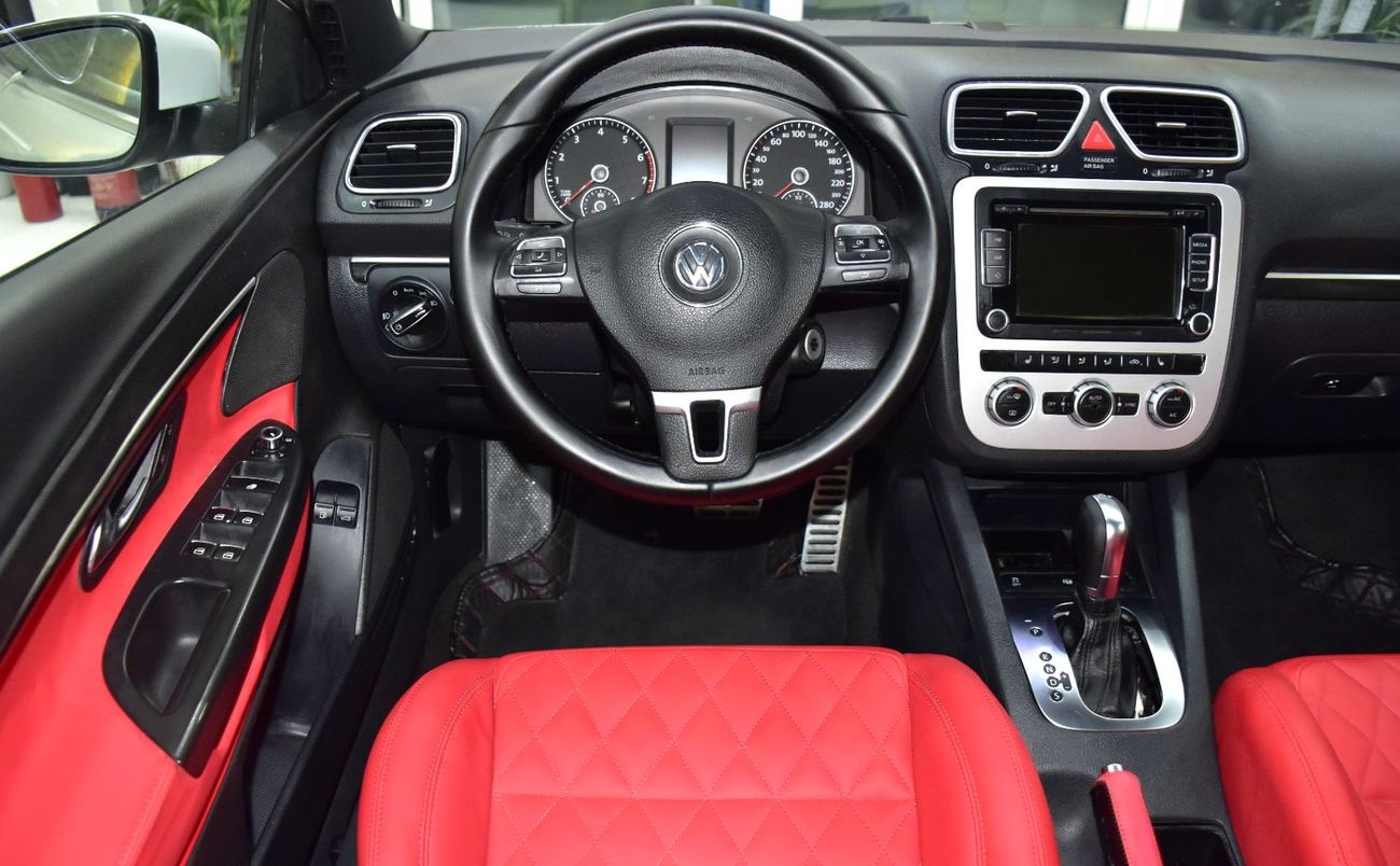 Volkswagen Eos EXCELLENT DEAL for our Volkswagen EOS 2.0 TSi ( 2013 Model ) in White Color GCC Specs