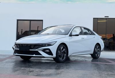 هيونداي إلانترا HYUNDAI ELANTRA 1.6L - CVT - GLX - ELITE - GRAY INSIDE BLACK 