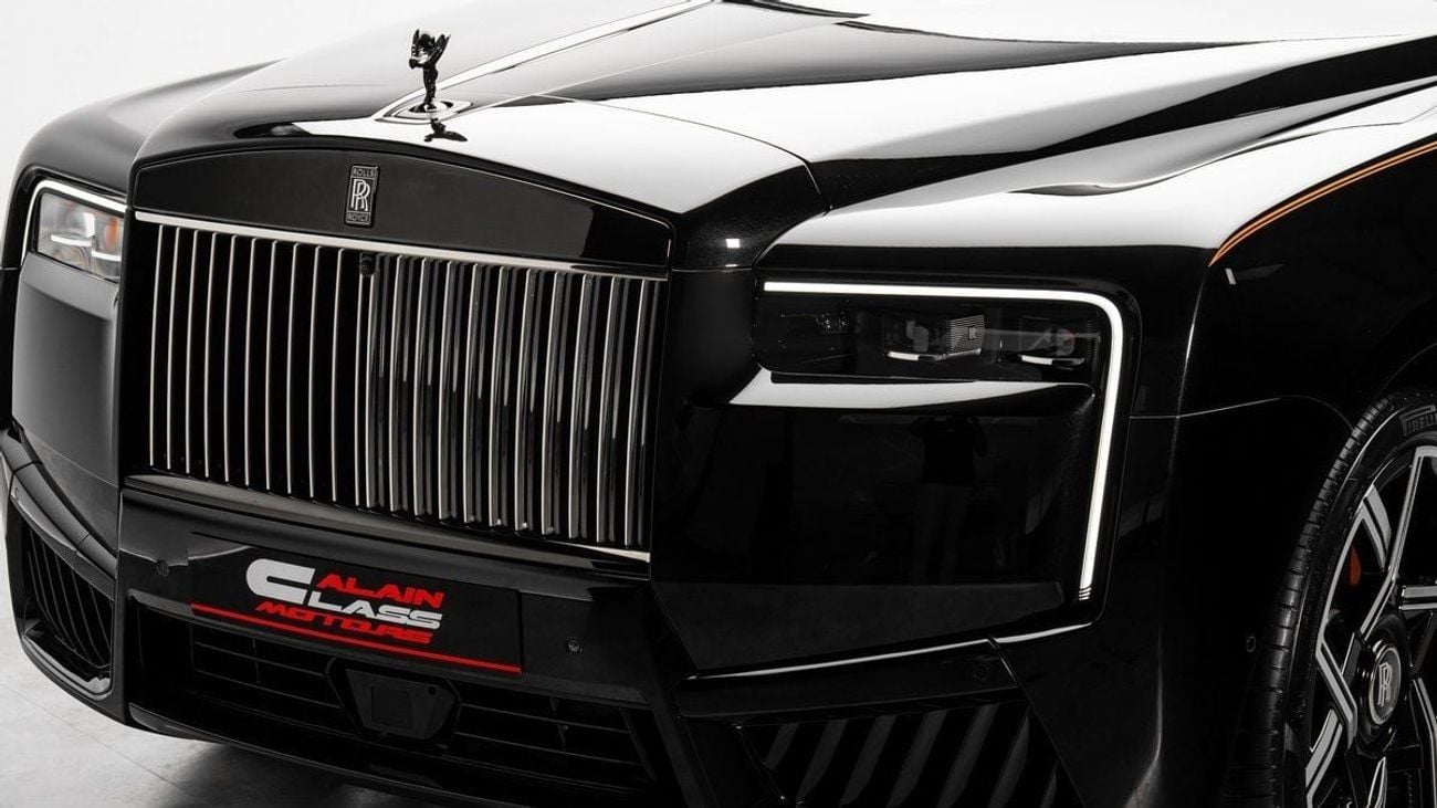 Rolls Royce Cullinan BLACK BADGE - 2026 - GCC - Under Warranty and Service Contract