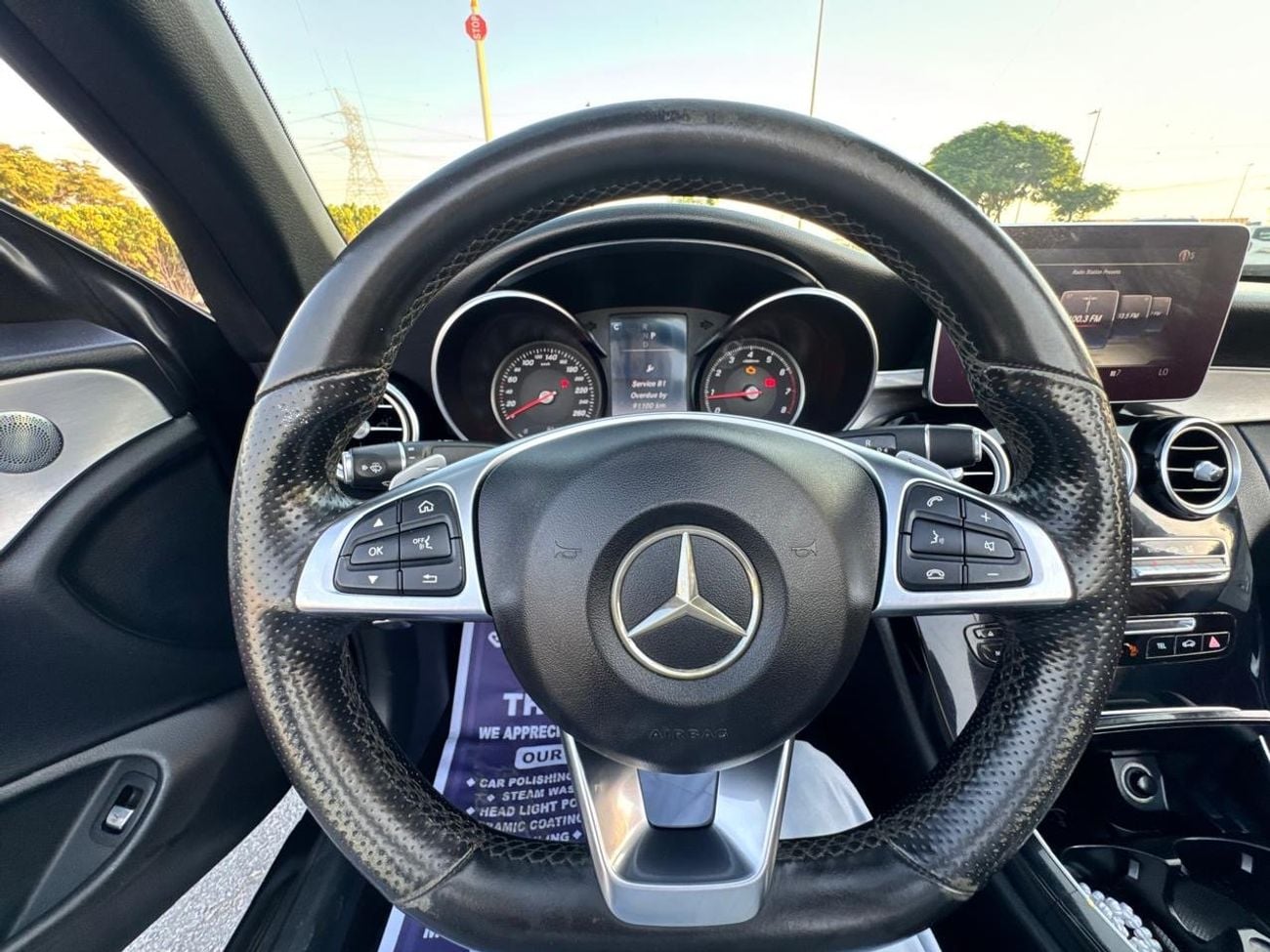 Mercedes Benz C300 2017 AMG CONVERTIBLE 2.0 TURBO TOP OPTION CANADA SPEC