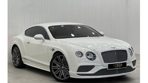 Bentley Continental 2016 Bentley Continental GT Speed, Warranty, Service History, Very Low Kms, GCC