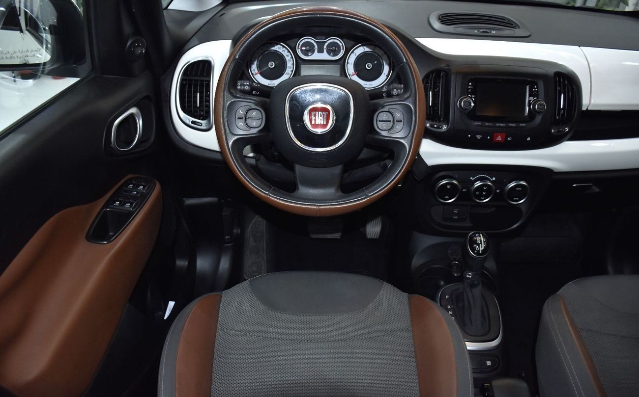 Fiat 500L EXCELLENT DEAL for our FIAT 500 L ( 2015 Model ) in White Color GCC Specs