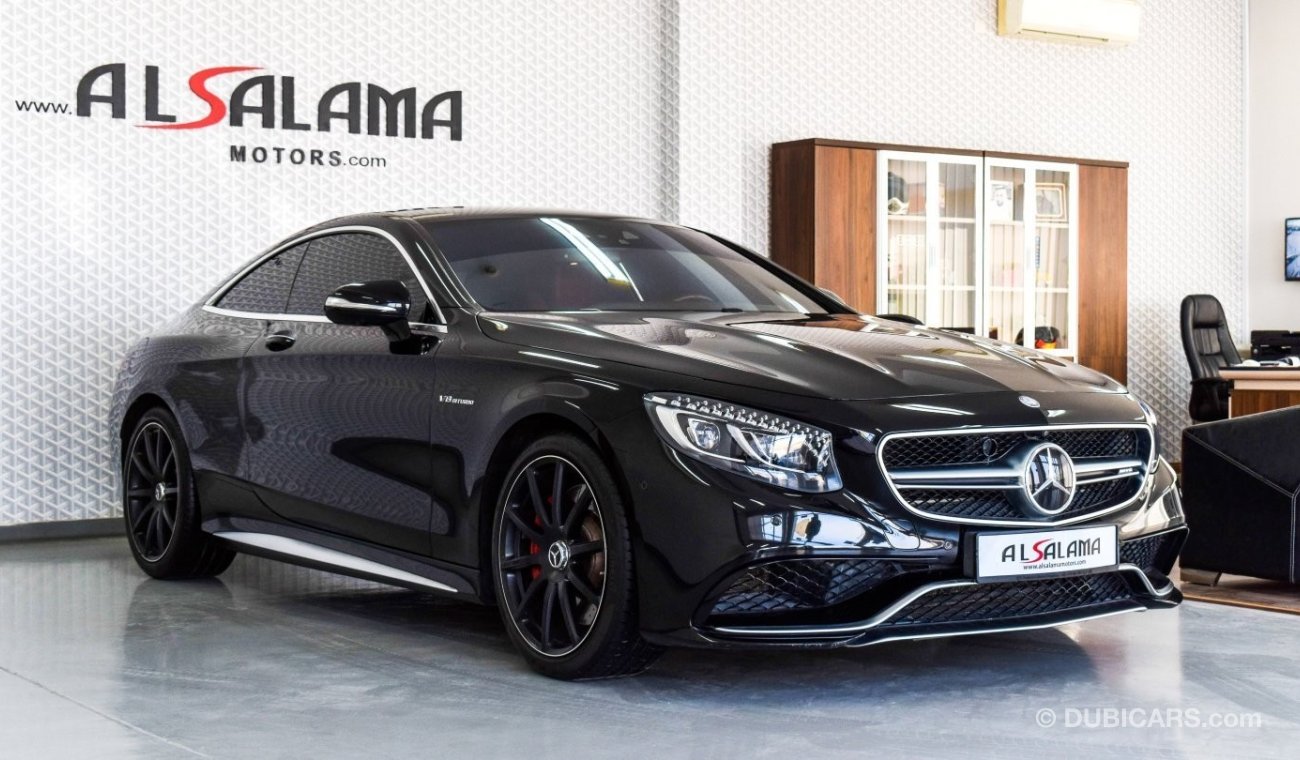 مرسيدس بنز S 63 AMG كوبيه 4 Matic