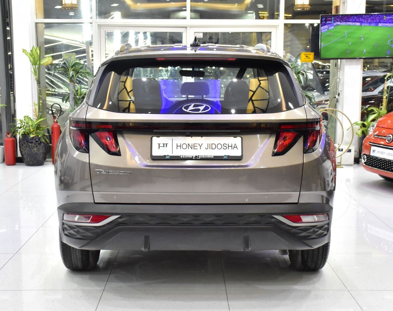 Hyundai Tucson EXCELLENT DEAL for our Hyundai Tucson ( 2023 Model ) in Brown Color GCC Specs