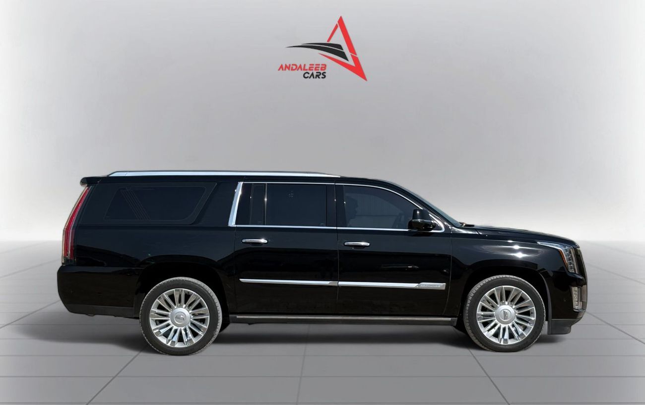 Cadillac Escalade L Platinum 6.2L  | 2019 | GCC SPECS | AGENCY MAINTAINED