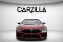 BMW M8 Competition 4.4L (617 HP) AED 7,638 P.M l 0% Down Payment l Competition Convertible l Carbon Core –