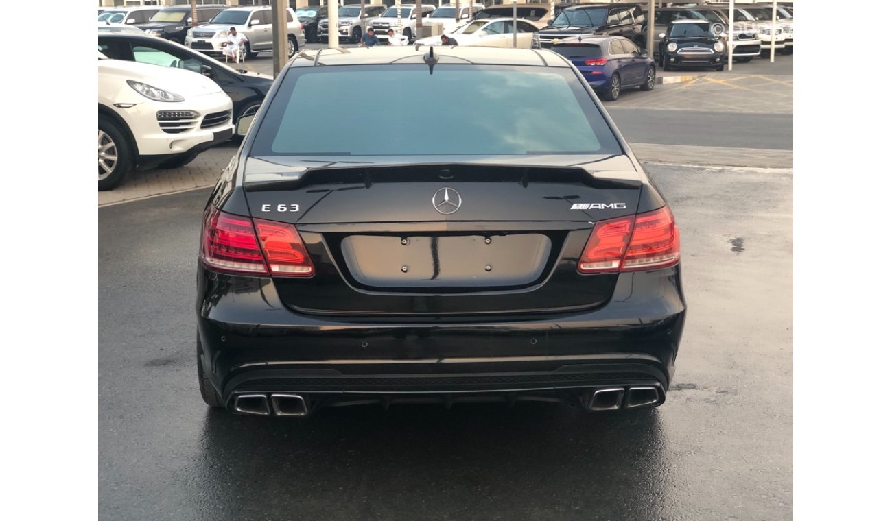 Mercedes-Benz E 63 AMG MERCEDES BENZ E63 MODEL 2010 car face lefted 2016 car full option panoramic roof leather seats