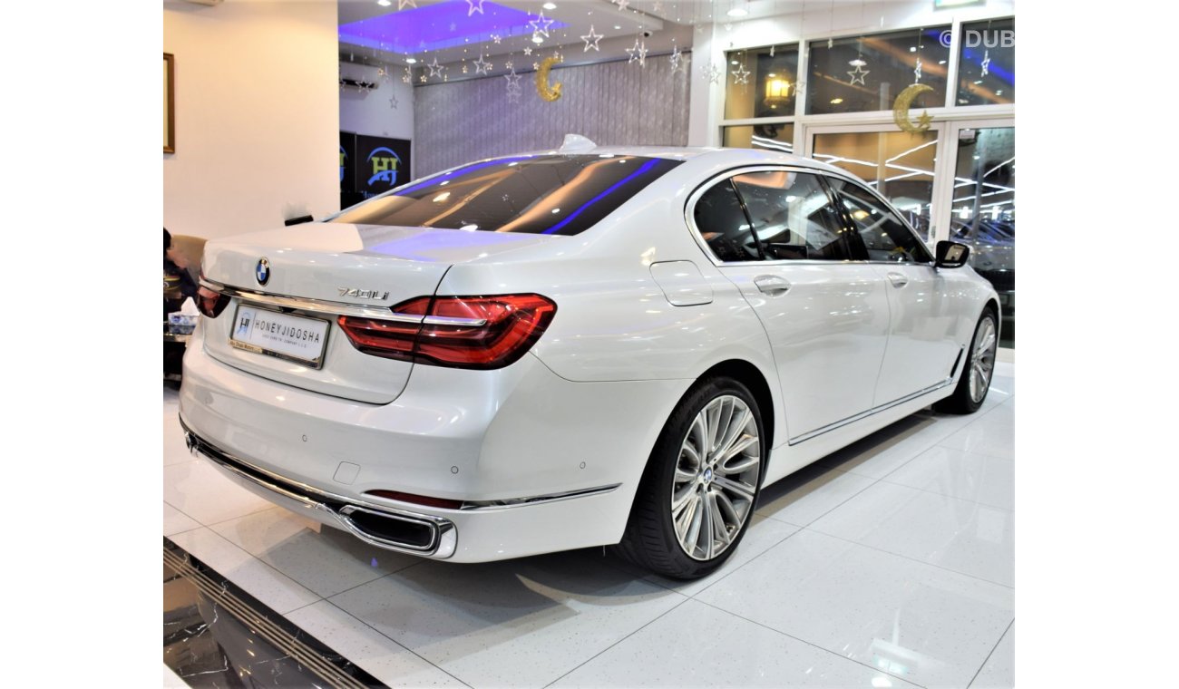 بي أم دبليو 740 ONLY 90,000KM! BMW 740Li 2016 Model! White Color GCC Specs