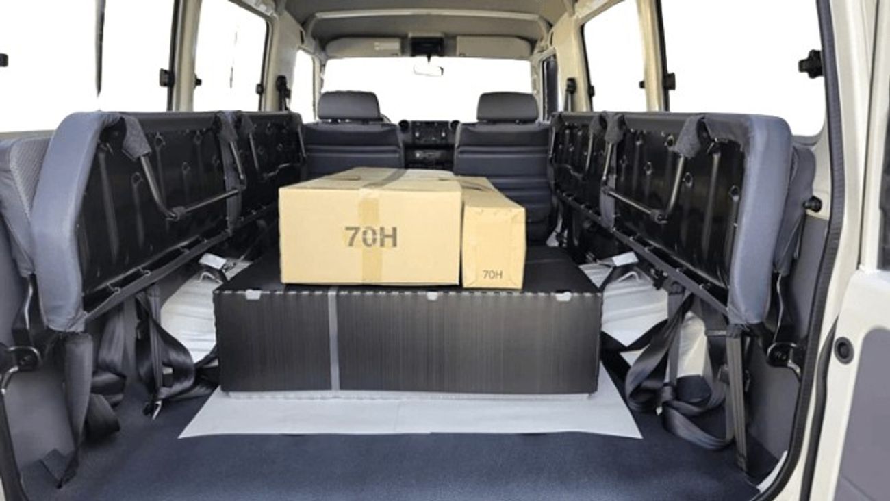 تويوتا لاند كروزر 70 ECTWAL001 - 2025 Toyota LC78 3 Doors Hardtop - 2.8L Diesel Auto – White with Grey  Interior