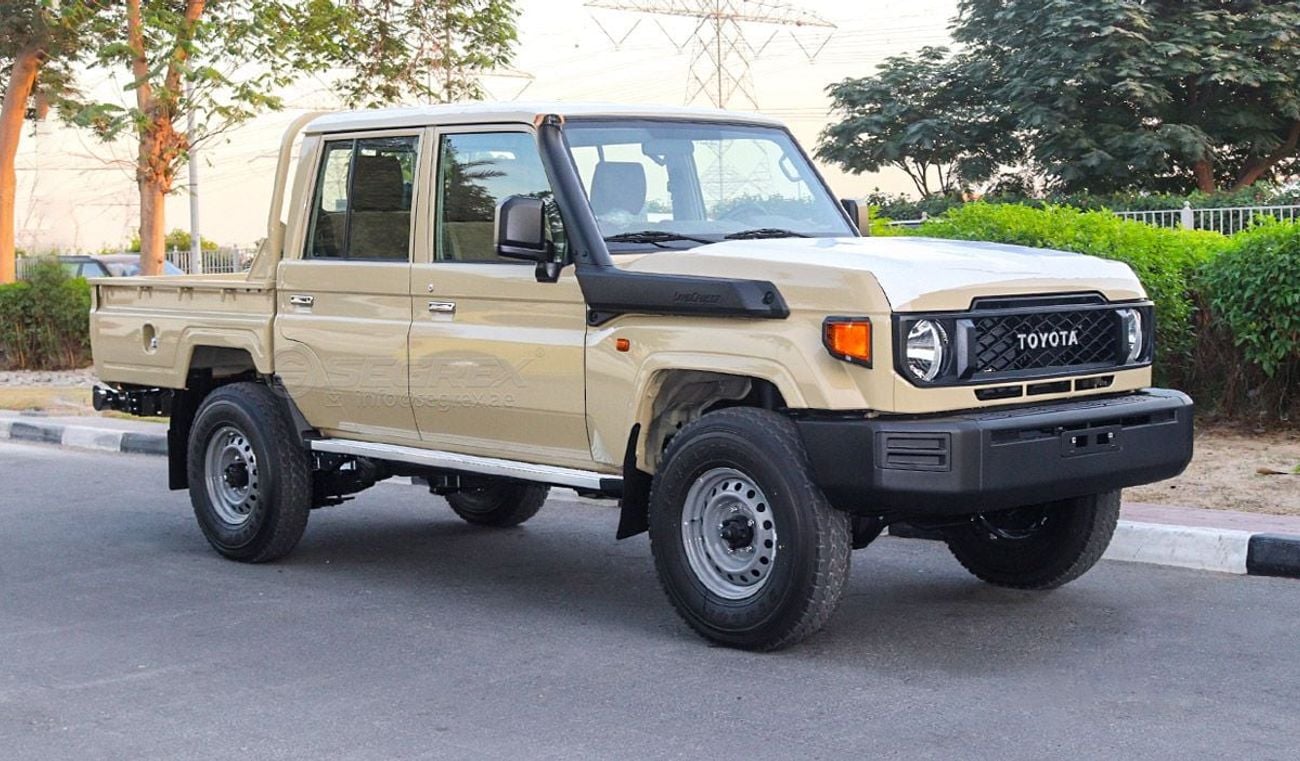 تويوتا لاند كروزر بيك آب 2025 Model Toyota Land Cruiser Pick Up, LC79 Double Cabin, 4.0L Petrol 4WD 6A/T