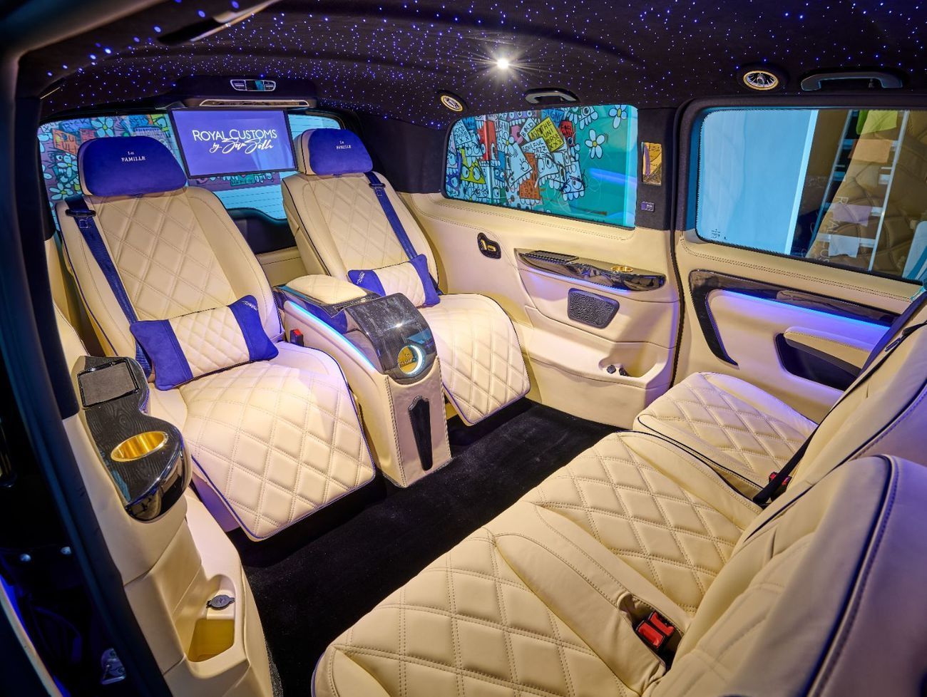 Mercedes-Benz V 300 2025 “LA FAMILLE” – 1 Of 5 CONCEPT - Handcrafted by ROYAL CUSTOMS in Dubai (Since 2009)