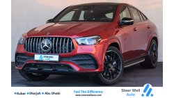 مرسيدس بنز GLE 53 AMG TURBO 4MATIC PLUS 3.0L AWD | WARRANTY | GCC | 2020