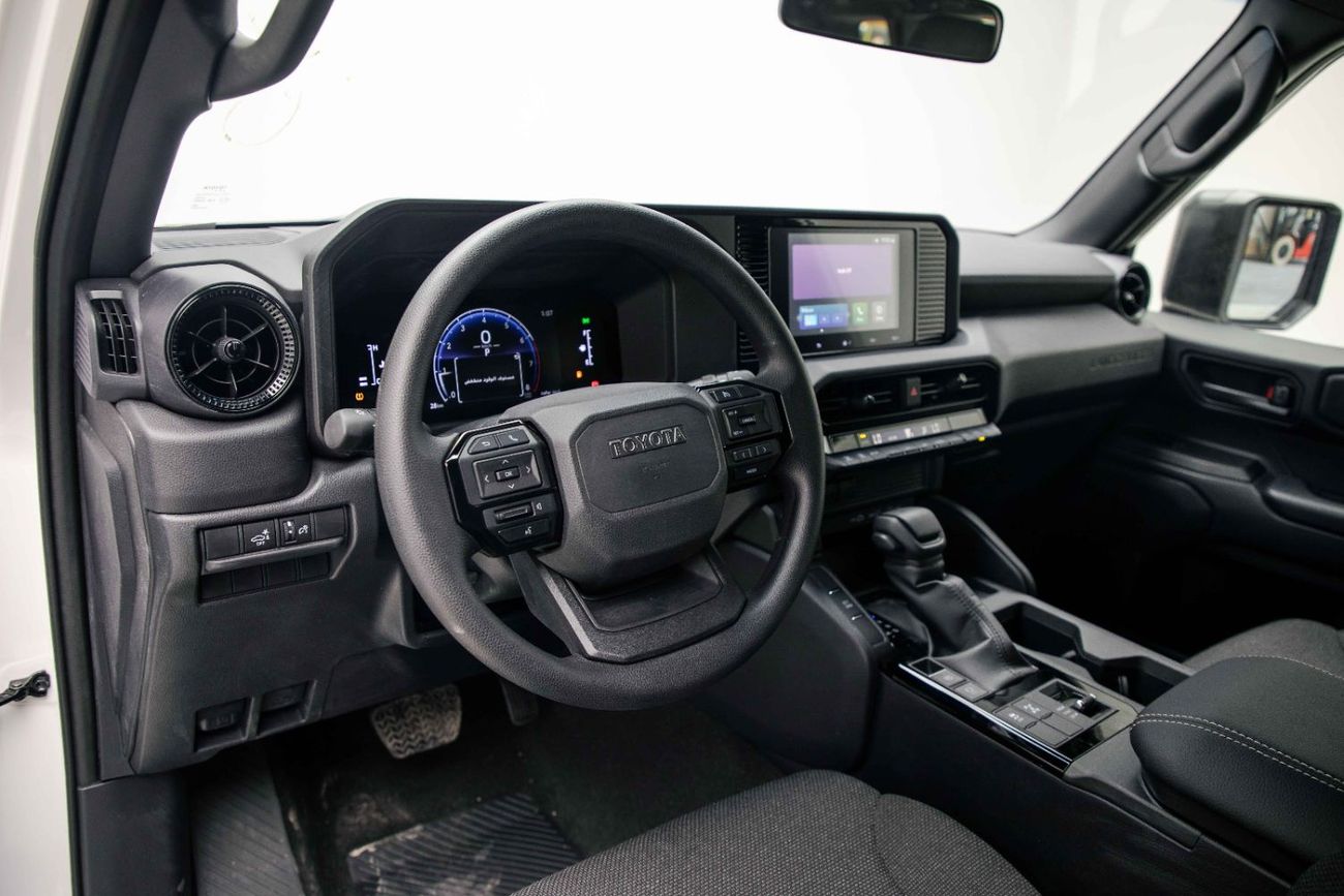 Toyota Prado Urban E 2.4L - Super White Inside Black | Export Only