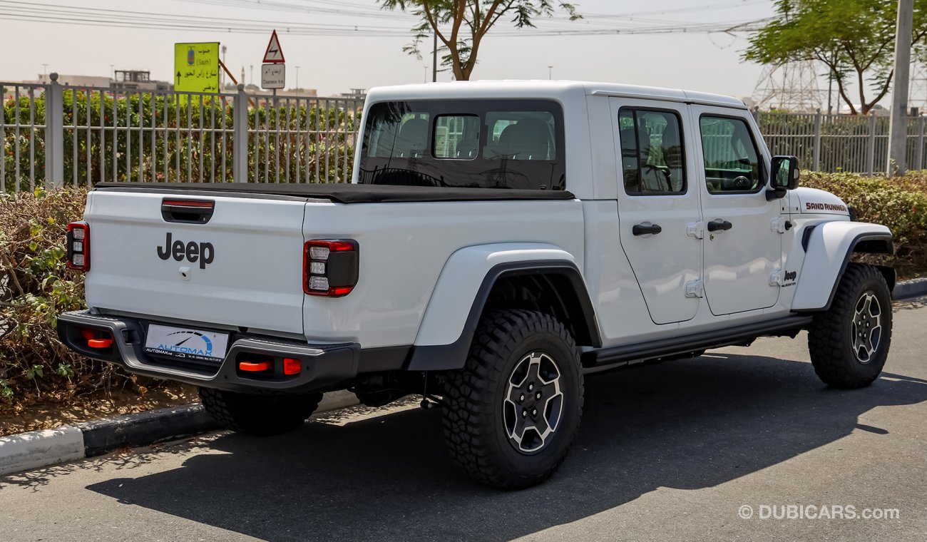 Jeep Gladiator Sand Runner 4X4 , GCC , 2021 , 0Km , W/3 Yrs or 60K Km WNTY @Official Dealer