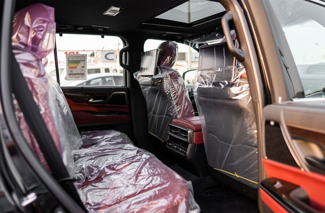 لكزس LX 600 SIGNATURE 2026 Lexus LX600 Turbo sport 3.5L Twin-Turbo AT Petrol (Black-red)