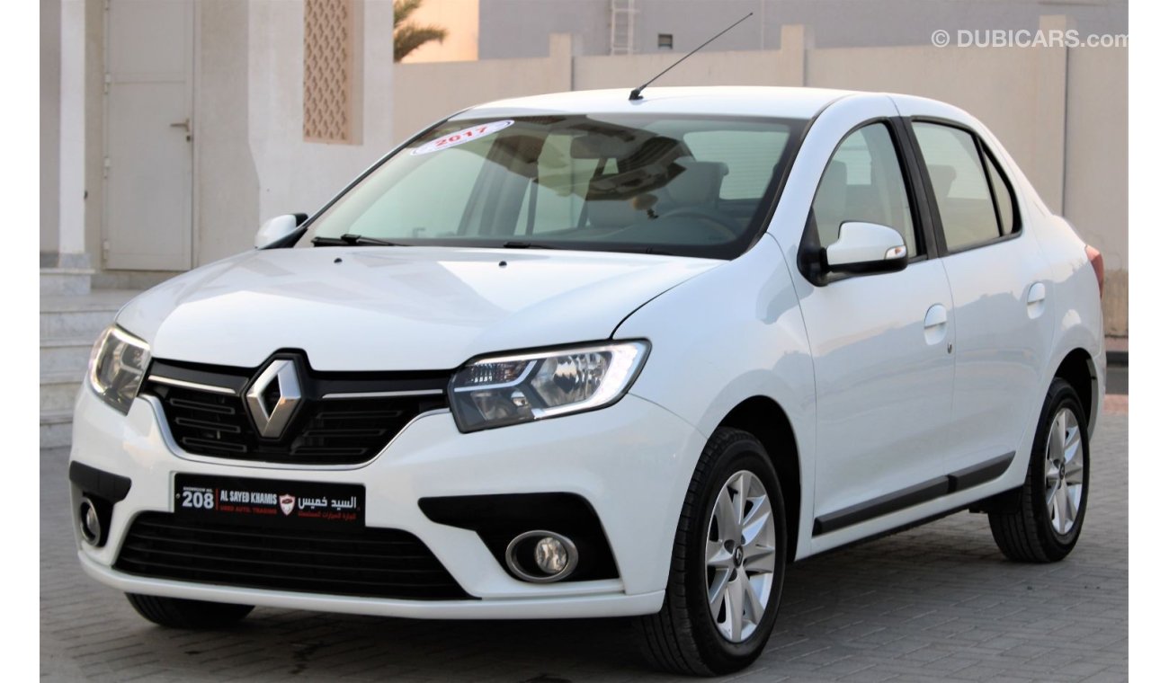 Renault Symbol Renault Symbol 2017, GCC, in excellent condition, without accidents, very clean from inside and outs