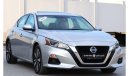 Nissan Altima SV Nissan Altima 2020 GCC, full option, in excellent condition, without accidents