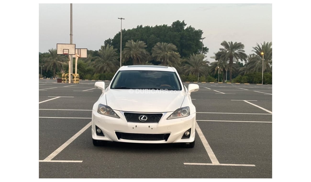Lexus IS300 MODEL 2013 GCC CAR PERFECT CONDITION INSIDE AND OUTSIDE FULL OPTION SUN ROOF LEATHER SEATS NAVIGATIO
