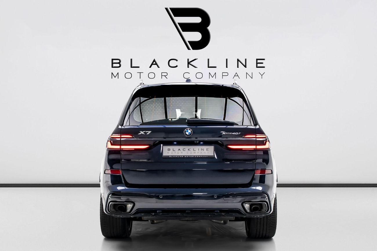 BMW X7 40i 3.0L BMW X7 xDrive40i, August 2028 BMW Warranty + Service Contract, Low KMs, GCC