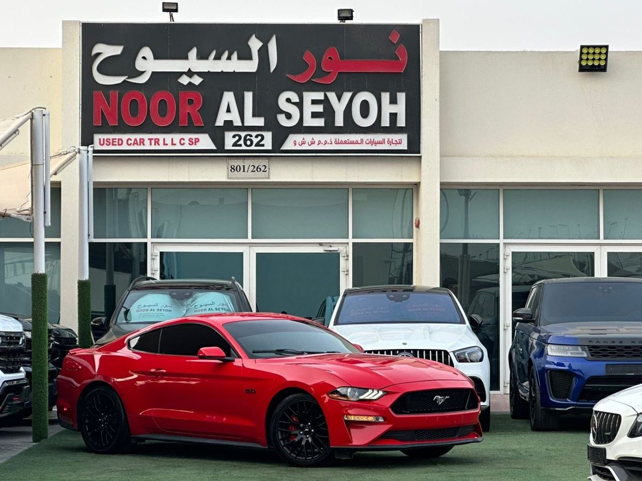 فورد موستانج ‎فورد موستنج GT 5.0 2018  ‎صبغ وكالة بحالة الوكالة ‎ممشى قليل ‎فل اوبشن