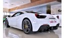 فيراري 488 GTB 2017 (w/ Al Tayer Warranty & Service)