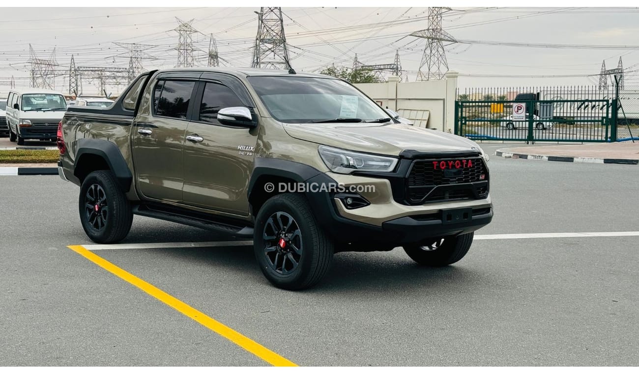 Toyota Hilux MODIFIED TO 2023 GR SPORT | 2.8L DIESEL TURBO ENGINE | LEATEST ALLOY RIMS | BLACK LEATHER SEATS | AF
